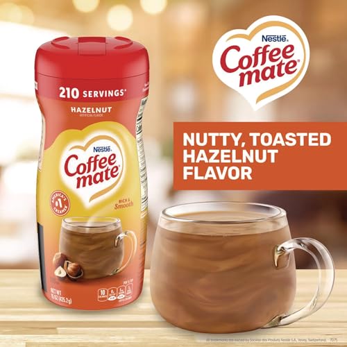 Coffee mate French Vanilla, Hazelnut Powdered Creamer Variety, 15 oz (Pack of 2) - image 7