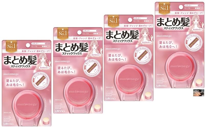 Amazon | 【4個セット】マトメージュ ピンク まとめ髪スティック