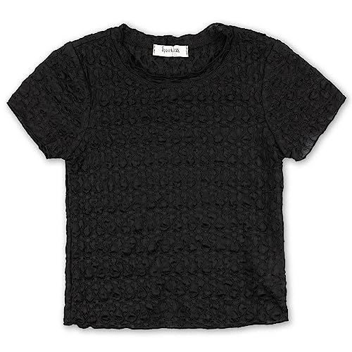 Speechless Girls' 3/4 Sleeve Popcorn Top - Main Image