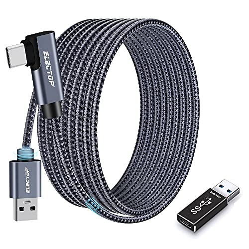Oculus Link Cable for Quest 1/ Quest 2, Oculus Quest 2 Link Cable,Oculus Link Adapter for VR Headset Quest Headset and Gaming PC