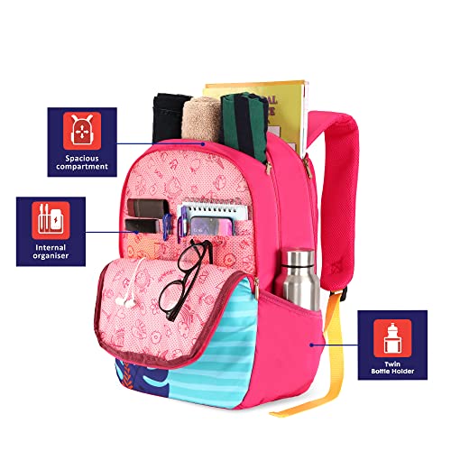 Image of Lavie Sport Stylish 17.5 inch School & College Backpack for Girls