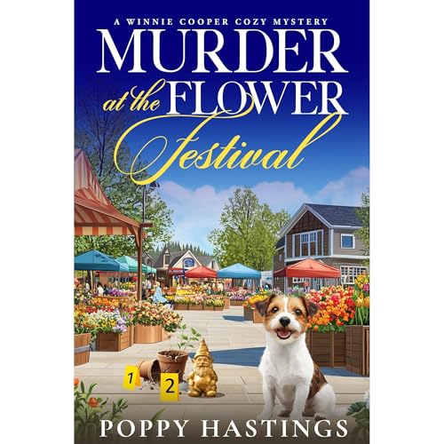 Murder at the Flower Festival Audiolibro Por Poppy Hastings arte de portada