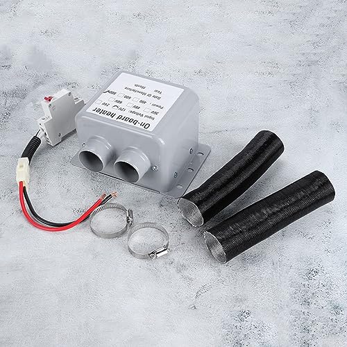 Elektro-Autoheizung, 12V 800W 2-Loch-Winterheizung Hocheffiziente Sicherheitsabtauentfernung für Camping, Glas Abtauen