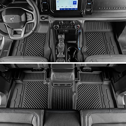Image of Mabett Interior Cover Mats Set for 2021-2026 Ford Bronco Accessories 4-Door