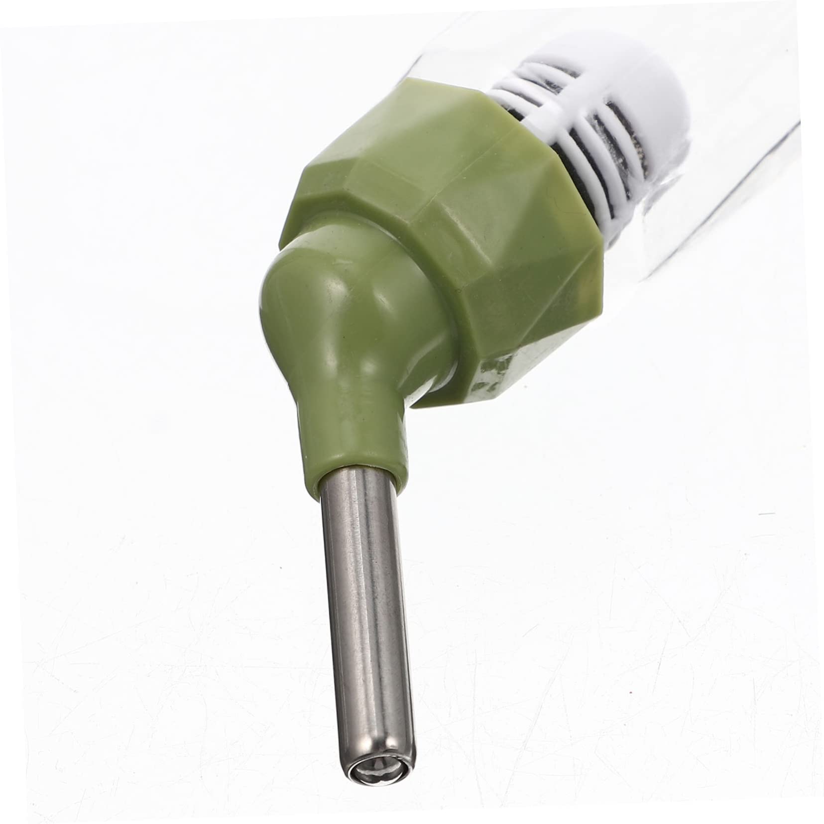 Housoutil 10pièces Distributeur Eau Automatique pour Petits Animaux Bouteille Transparente pour Hamsters Lapins Et Cobayes De Abreuvoir Anti-Fuite pour Rongeurs