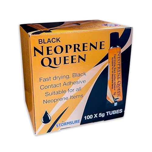 Stormsure Wetsuit Repair Adhesive 5g Tubes (Caja de 100 tubos pequeños) by Neoprene Queen