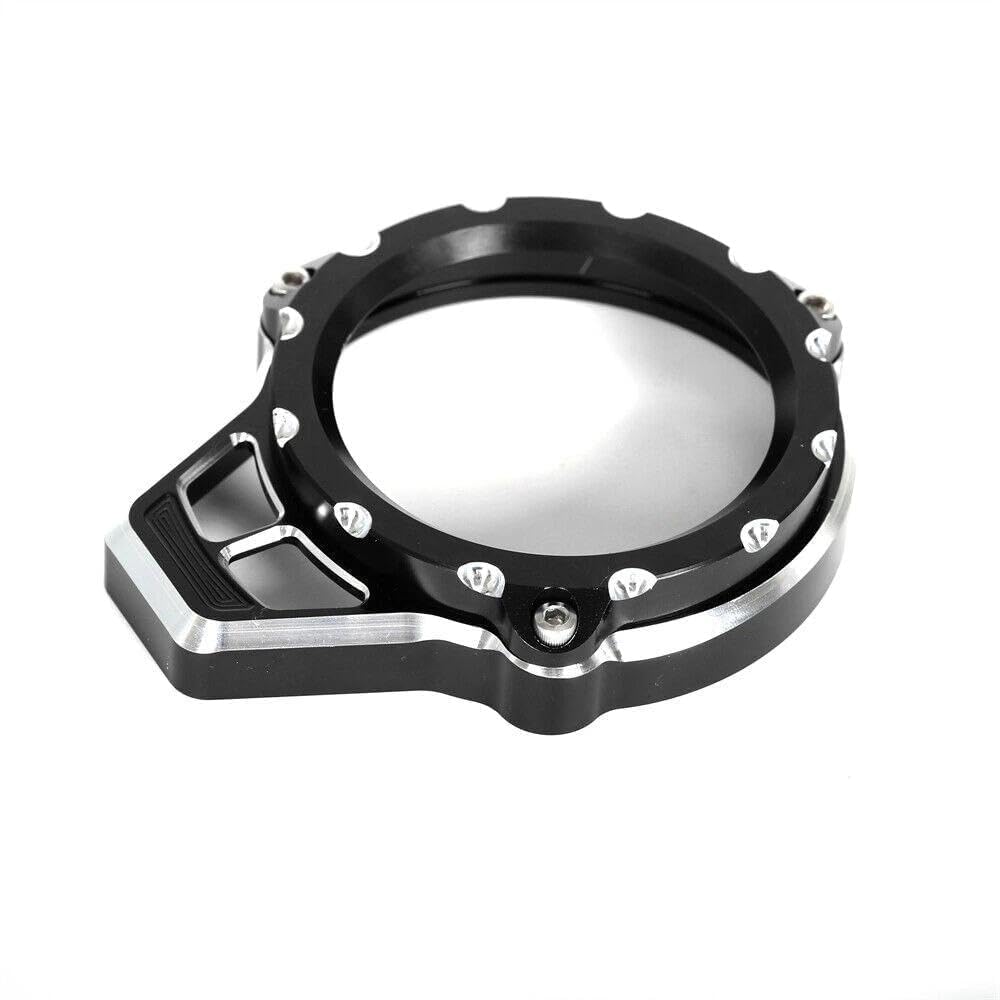 Anello di copertura trasparente per tachigrafi 3D CNC compatibile con Monkey 125 DAX125 ST125 Trail 125 CT 125 2018-2024 (nero)