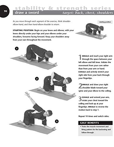 The Golfer's Guide to Pilates: Step-by-Step Exercises to Strengthen Your Game