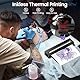 TATTMUSE Tattoo Stencil Drucker, Tattoo Transfer Drucker Bluetooth, Schablone Drucker für Anfänger im Tattoosetzenmit 5 Stück Papier, Thermodrucker Tattoo mit Smartphone PC