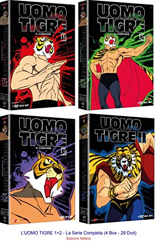 Uomo Tigre L\'UOMO TIGRE Stagione 1 e 2 - La Serie Completa (4 Box - 29 Dvd) Ed. Italiana