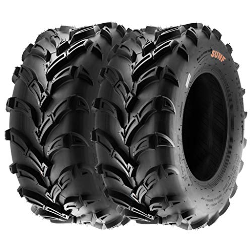 Pneumatici Per ATV/UTV SunF A010 - 25x10-12, 6PR, Battistrada Direzionale, Set Di 2