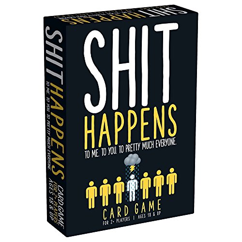 Endless Games Shit Happens Card Game | Hilarious Party Game | 2 or More Players, Ages 18+