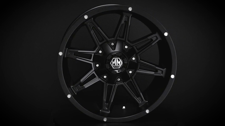 Amazon.com: Mayhem Rampage 8090 Matte Black Wheel Finish (20