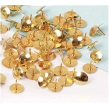 Metal Raptiye  ivisi 100 Adet 1 Paket Per inli Alt n Sar  Raptiye Nikel Kaplamal  Ev Okul B ro Yuvarlak Raptiye