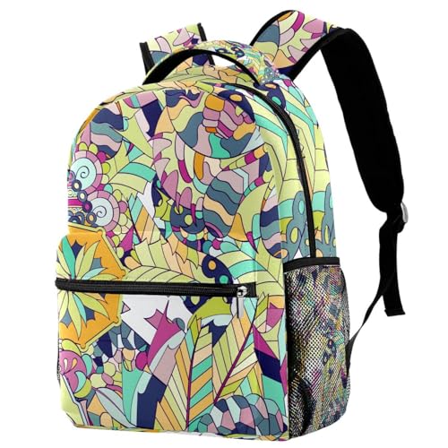 Sac de voyage décontracté et scolaire pour ados - Le sac multicolore des sorties urbaines