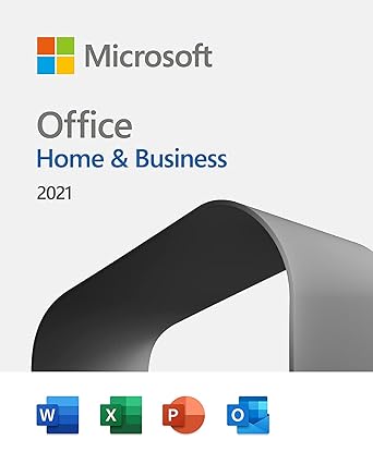 Microsoft Office Home and Business 2021 for PC or Mac, Lifetime Validity ( Digital Delivery via Email in 2 to 24 Hrs)