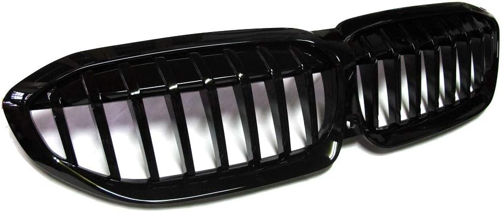 Glossy Black Shadow Line Front Hood Kidney Grille Mesh for G20 2019 (Replacement)