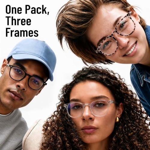 Image of Gaoye Blue Light Glasses for Woman 3 Pack