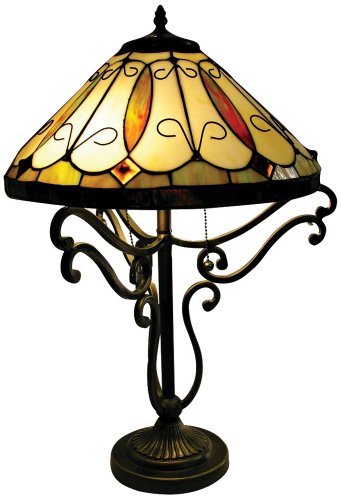 Serena D'italia Arroyo Tiffany Style Table Lamp