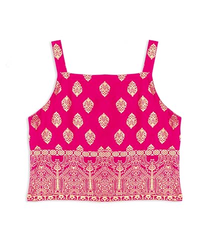 Image of Chandrakala Kids Lehenga Choli Set for Girls (KL120-P)