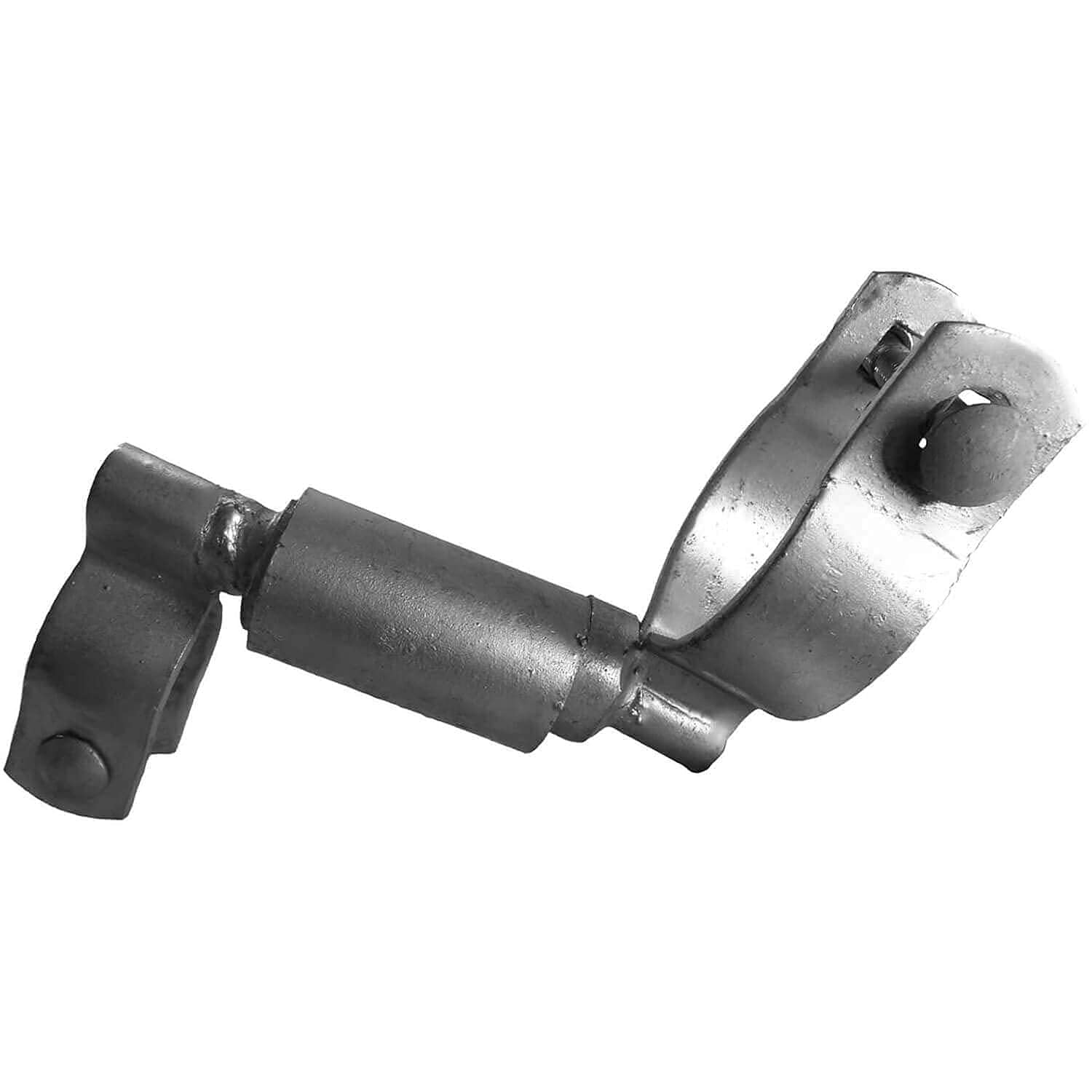 Cierre de muelle de cadena para poste de puerta de 1-5/8" OD y marco de puerta de 2-7/8" OD – Cierre de muelle de puerta de cierre automático – Cierre de puerta incluye pernos