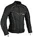 GearX - Chaqueta de protección para motocicleta BorneAir para hombre, impermeable, transpirable, M