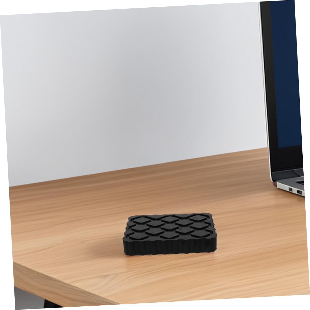 GALPADA 3 Pezzi Supporti in Gomma Elastici Neri Per Sollevatori Auto Cuscinetti Antiscivolo Per Pavimenti Ammortizzatori Di Stabilizzazione Per Camper e Rimorchi