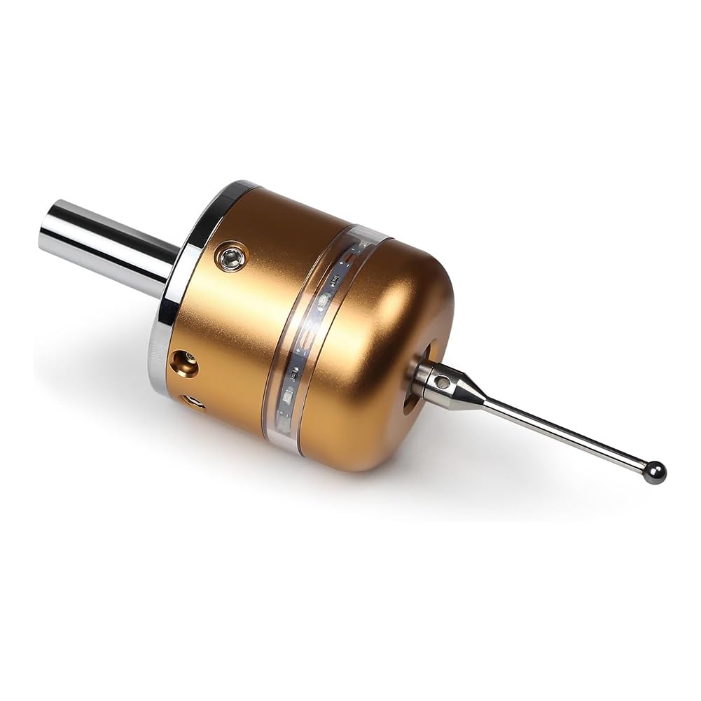 Detector de bordes CNC con precisión de 0.01 mm y aviso luminoso tridimensional