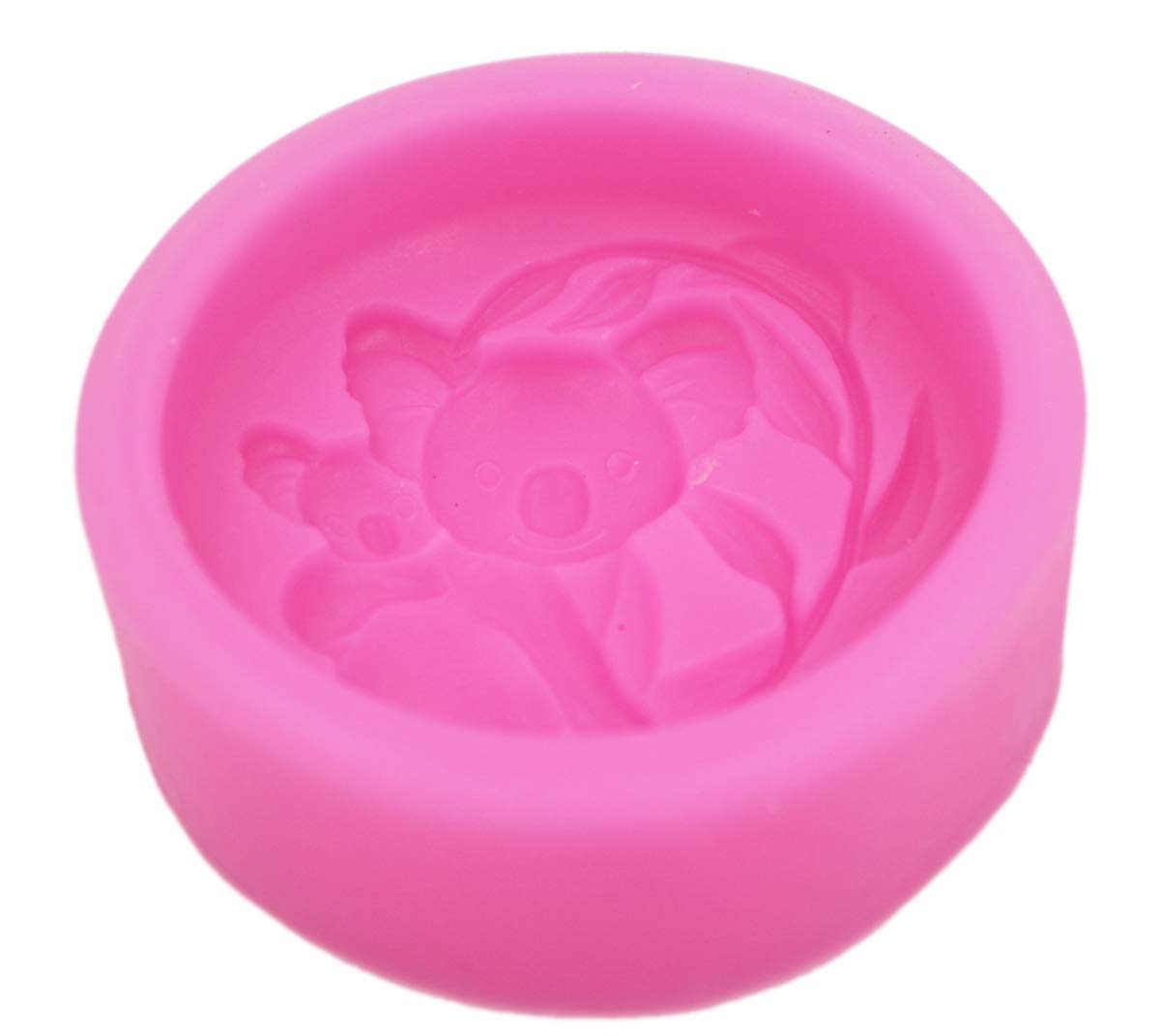 Moules à Savon En Silicone En Forme De Chats - 8,3x8,3x3,3 Cm, Pour Savon, Gâteau, Chocolat, Résistant -40°C à +230°C
