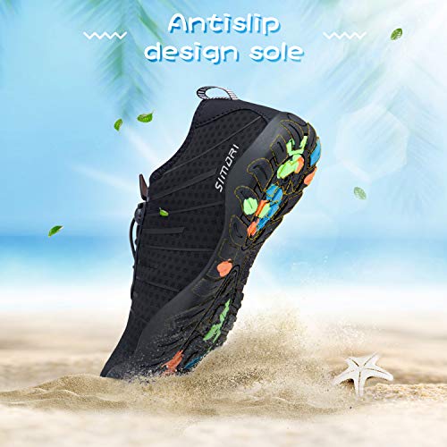 SIMARI Schnelltrocknende Wasserschuhe für Damen und Herren Sport Barfuß Tauchen Schwimmen Wellenreiten Wasser Gehen… - Image 7