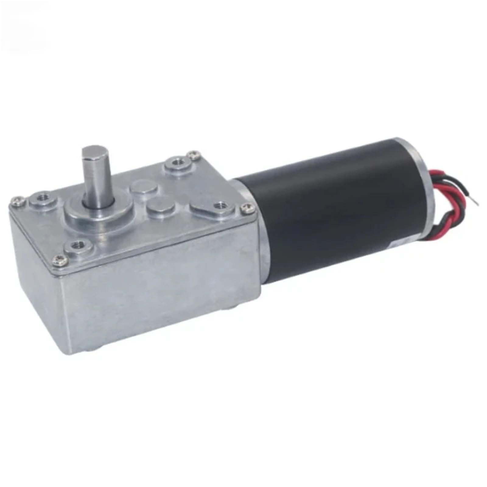 Silnik z przekładnią ślimakową 5840-31ZY DC12V 24 V, metalowa przekładnia ślimakowa turbo, odwrócona oś typu D, niska prędkość, samoblokująca. (27 obr./min, 24 V)