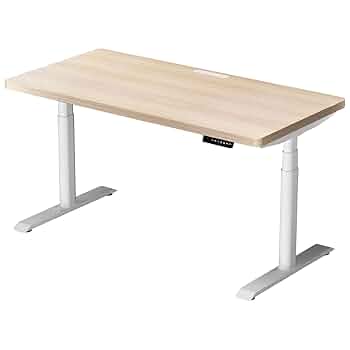 山善昇降デスク140cmハイグレード天板 山善 電動 昇降デスク ハイグレード天板 電源タップ付き 幅140