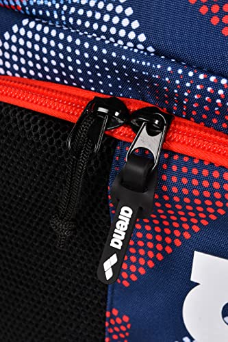Image of ARENA Spiky III Backpack 45 Swimming Athlete Sports Gym Rucksack Large Training Gear Equipment Swim Bag for Men and Women, 45 Liters, Halftone