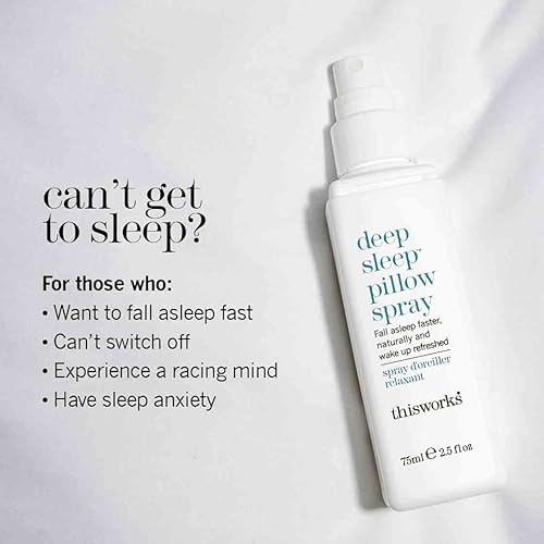 Miniatura 9 de THISWORKS Paquete Deep Sleep Bedtime Spray de almohada y loción corporal capullo, sueño natural, (2.5 fl oz y 3.3 fl oz)