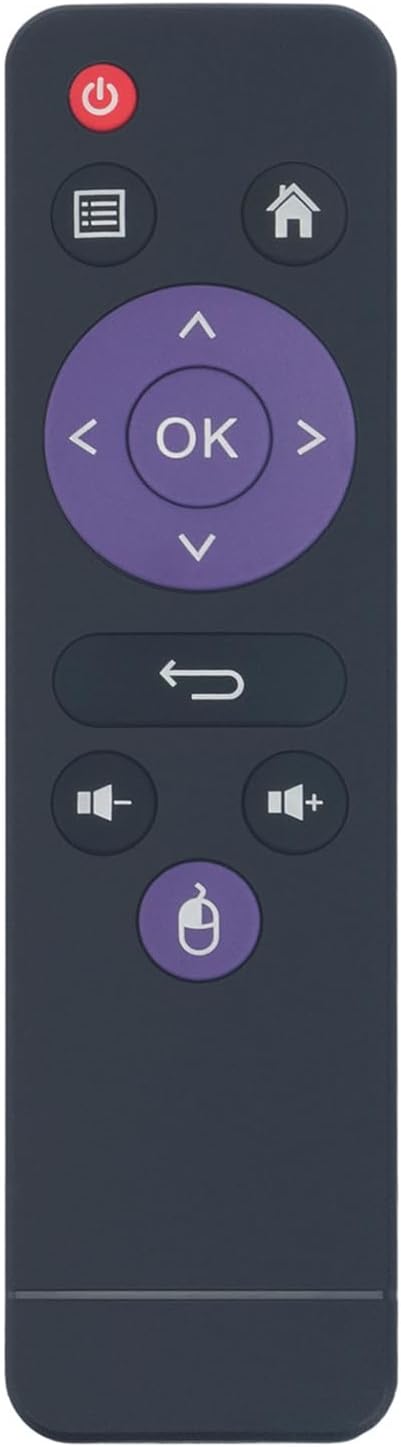 Replacement Remote Control Applicable for Android TV Box H96 Max / RK3318 /