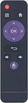 Replacement Remote Control Applicable for Android TV Box H96 Max / RK3318 /