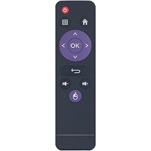 Replacement Remote Control Applicable for Android TV Box H96 Max / RK3318 / H96 Mini / H6 Allwinne / HK1 Box / X88 Pro