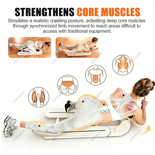 Máquina de entrenamiento de torsión con rango de 42 cm y altura ajustable para estiramiento 5