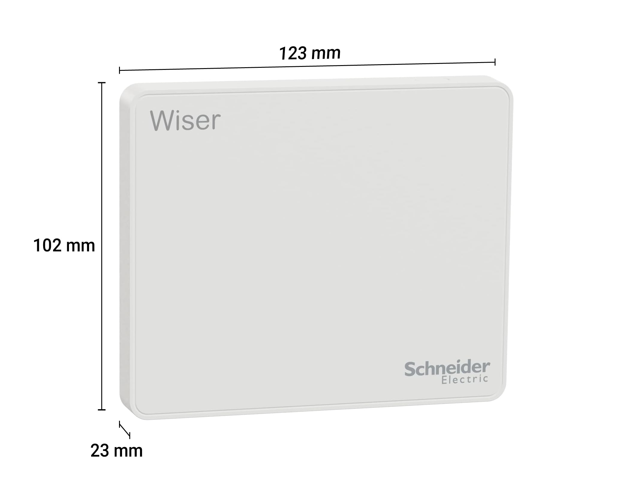 Schneider Electric Wiser Hub, Smart Home Zentrale, Steuerung per App, Zigbee, Matter Bridge, Alexa, Google, Apple, Artikelnummer CCT501801