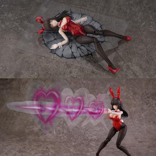 Figura de acción anime 6.1 pulg 1/12 Bunny Girl Rena miniatura 7