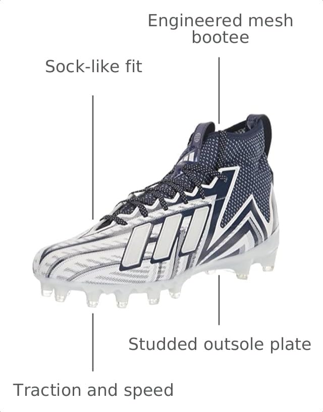 Image of Adidas Mens Freak 23 Inline Football Cleats