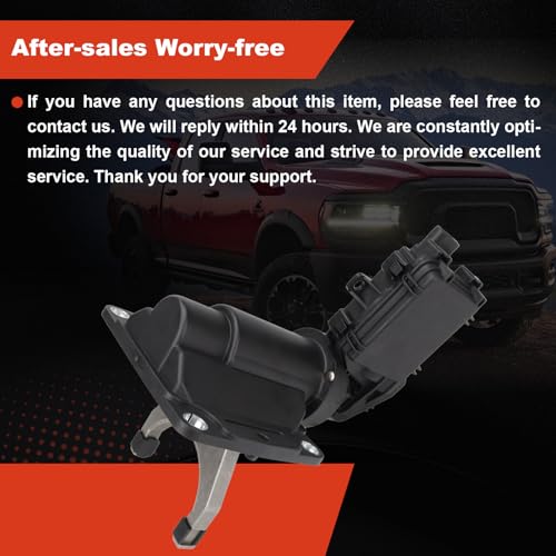 Image of 68449574AA Front Axle Disconnect Actuator Fork Assembly Compatible with Dodge Ram 2500 3500 6.4L 6.7L 2019 2020 2021 2022 2023 Replace 68449574AA