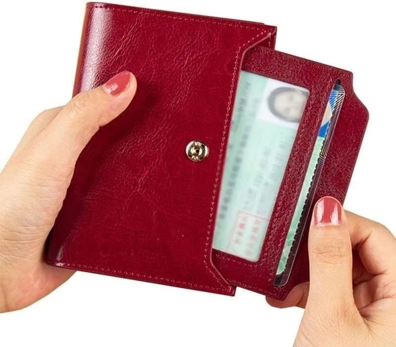 Women Wallet Leather Retro Girls Wallet Short Zipper Cute Small Coin Purse for Women4