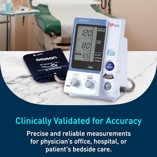 OMRON IntelliSense Professional Digital Blood Pressure Monitor for Clinical Use & Upper Arm Blood Pressure Cuffs - #1 Doctor & Pharmacist Recommended Brand - Clinically Validated