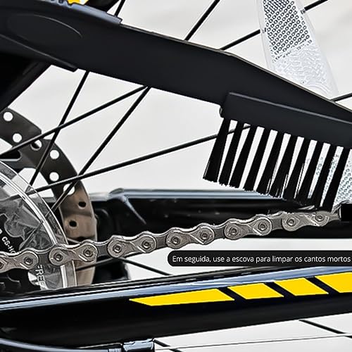 Escova Limpador E Raspador Cassete K7 Catraca Corrente Bike