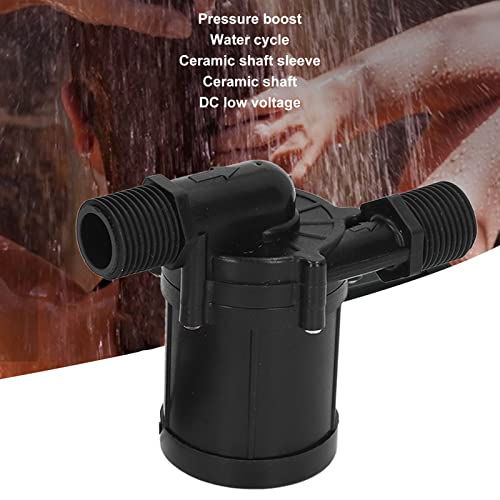 Walfront Circulating Pump Aquarium Water Pressure Pump DC24V 30W Brushless Motor 12m Portable Garden Pump ABS Black by Walfront - Image 8
