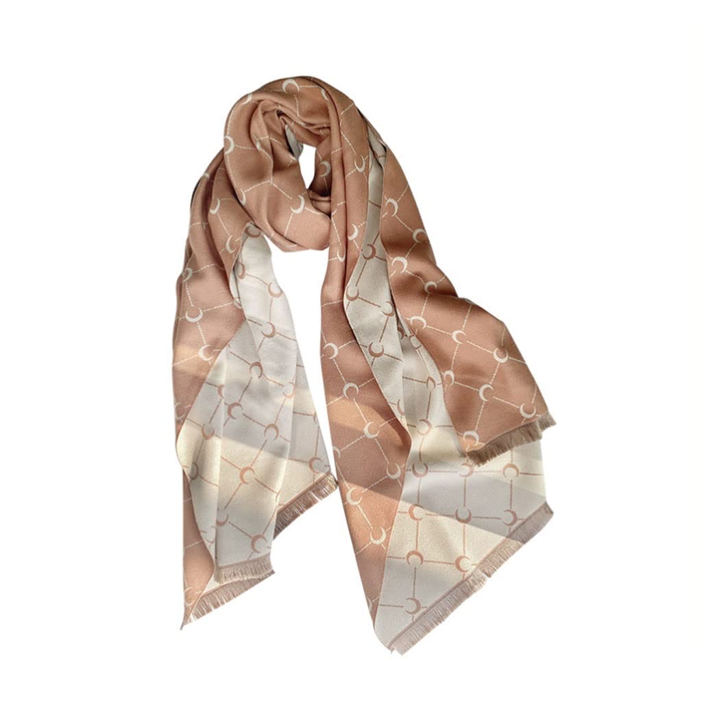 Sciarpa Invernale Elegante Sciarpina Stelle imitazione Cashmere Sciarpa Uomini Donne Sciarpe Autunno e calda Coperta invernale Scialle impacchi sciarpe femminili Calda
