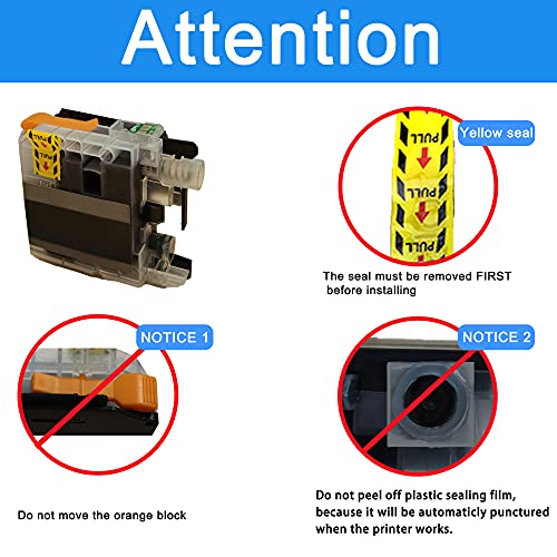 Lcl Compatible Ink Cartridge Replacement For Brother Lc20E Lc20Ebk Lc20Ec Lc20Em Lc20Ey Xxl Mfc-J985Dw Mfc-J5920Dw Mfc-J775Dw (8-Pack 2Black 2Cyan 2Magenta 2Yellow) #TOP1