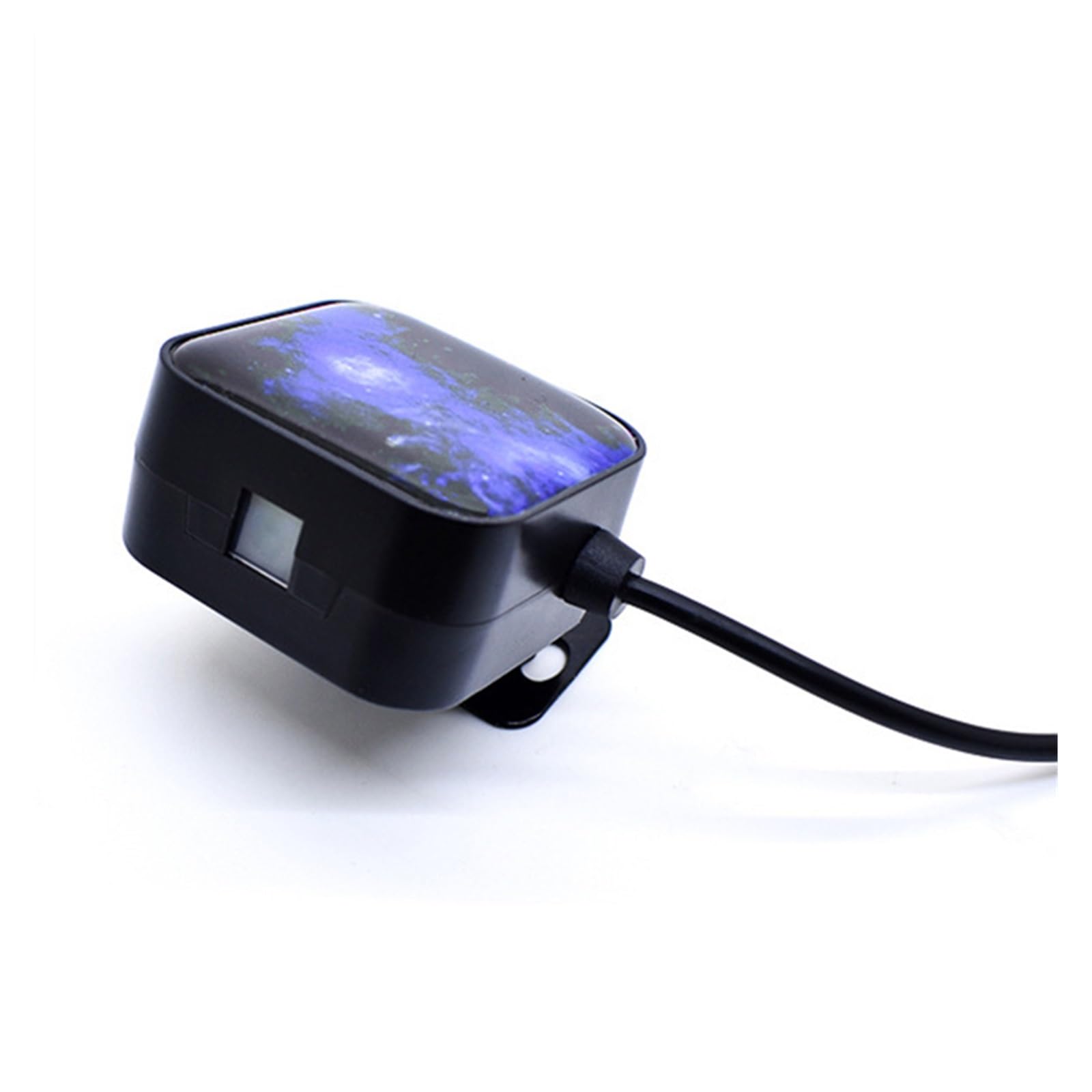 Oświetlenie Wnętrza Samochodu 5V USB Lampa Otoczenia Wnętrza Samochodu Niebieski Dach Star Light Starry Rotatation Remote Control