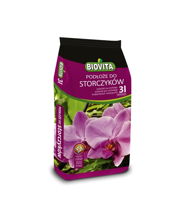 Blumenerde Knabenkraut-Untergrund Pflanzenerde 3L Boden für Orchideen Knabenkraut